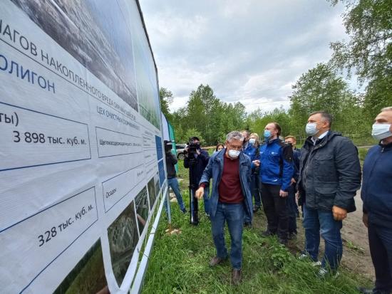 На промплощадке БЦБК до октября планируют очистить 70 тыс. кубометров воды