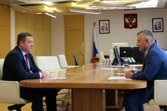 Глава Росимущества и губернатор Иркутской области провели рабочую встречу