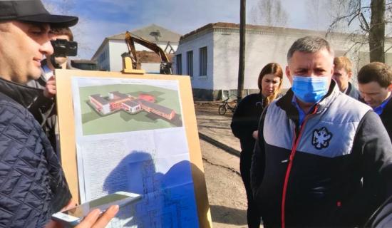 Школу в Заларях реконструируют за несколько лет