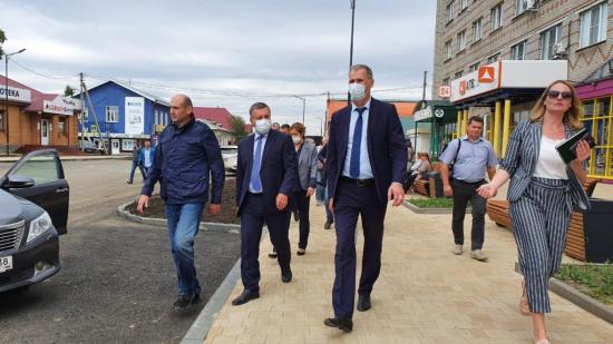 Игорь Кобзев проверил, как идет строительство жилья в Тулуне