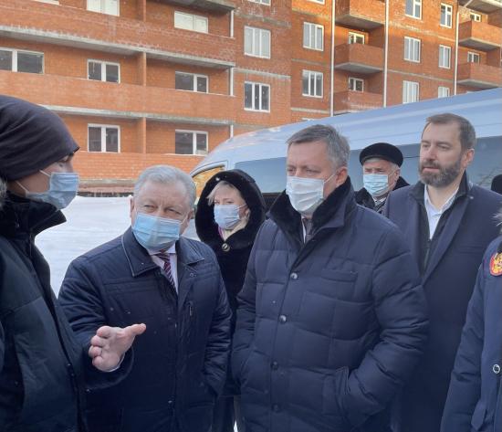Губернатор и председатель Законодательного Собрания Иркутской области работают в Братске