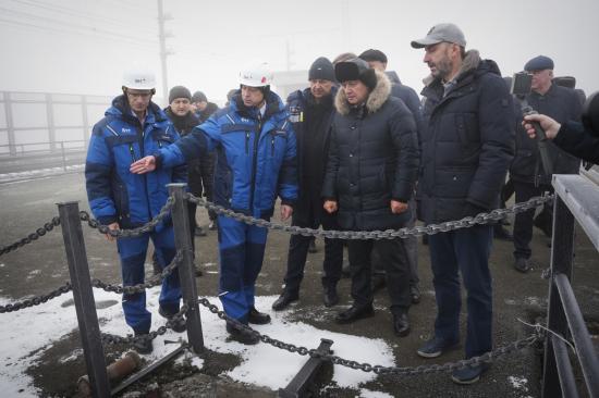 Мост через Ангару в Братске для выноса движения с Братской ГЭС планируется построить ниже плотины