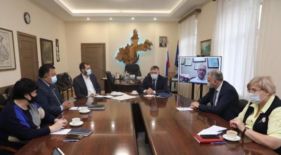 Бюджет 2022 года обсудили губернатор Приангарья и депутаты ЗС перед предстоящей сессией