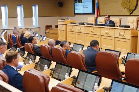 Очередная сессия Законодательного Собрания Иркутской области пройдет в течение двух дней