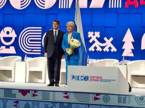 Иркутский тренер по пулевой стрельбе Галина Корзун награждена медалью ордена «За заслуги перед Отечеством» I степени