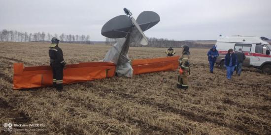 Уголовное дело возбуждено по факту падения самолета в Черемховском районе
