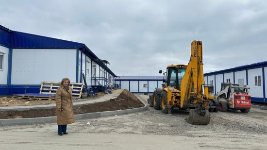 Модульное здание женской консультации в деревне Грановщина закончат возводить до конца года