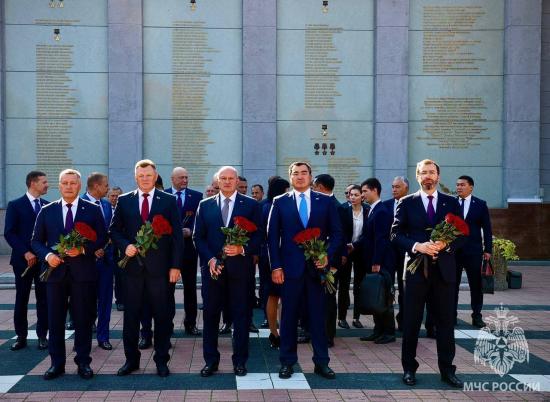 Глава МЧС России Александр Куренков находится с рабочим визитом в Иркутской области