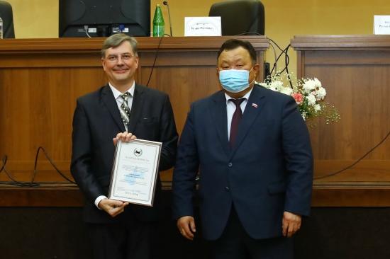Благодарности от Заксобрания Иркутской области получили ученые СО РАН