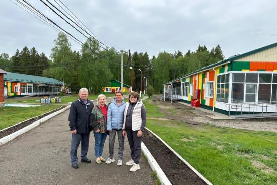 Два модульных жилых корпуса и столовую ввели в эксплуатацию в оздоровительном лагере «Солнышко» в селе Моты Шелеховского района