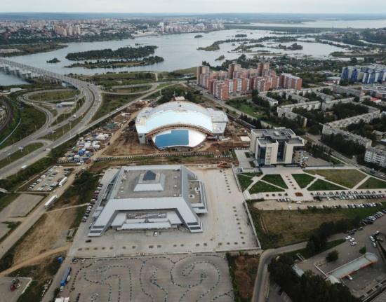 Подрядчики исправят недочеты у ледового дворца «Байкал» к 20 августа