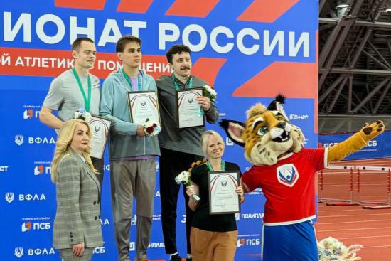 Спортсмены Приангарья Михаил Шмыков и Дмитрий Пасечник стали чемпионами России по легкой атлетике