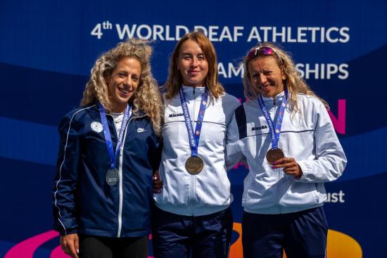 Две медали завоевали легкоатлетки Приангарья на чемпионате мира по спорту глухих в Польше