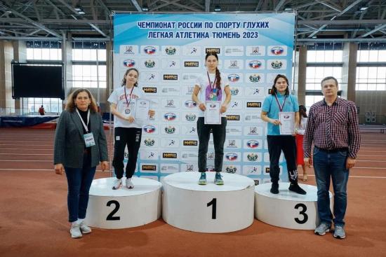 Легкоатлеты Приангарья завоевали семь медалей на чемпионате России по спорту глухих