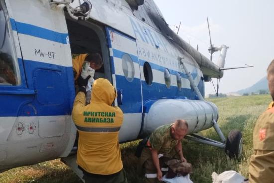 Более 300 лесных пожарных Приангарья помогают бороться с огнем регионам со сложной лесопожарной обстановкой