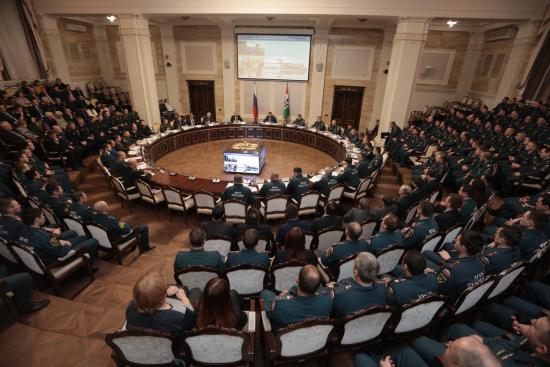 В Новосибирске открылся сбор по итогам деятельности единой системы предупреждения и ликвидации ЧС в 2018 году