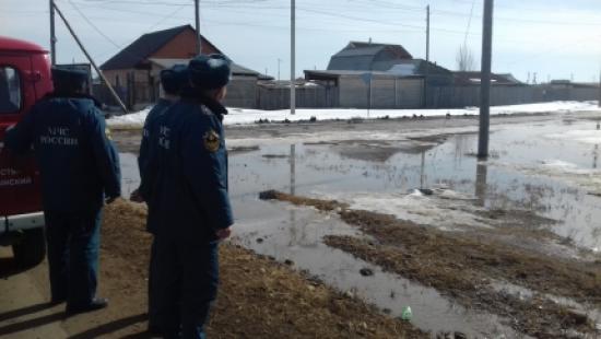 Талые воды подтопили пониженные участки местности на юге Иркутской области