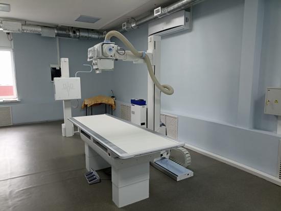 Цифровой рентген-аппарат получила для стационара Шелеховская районная больница