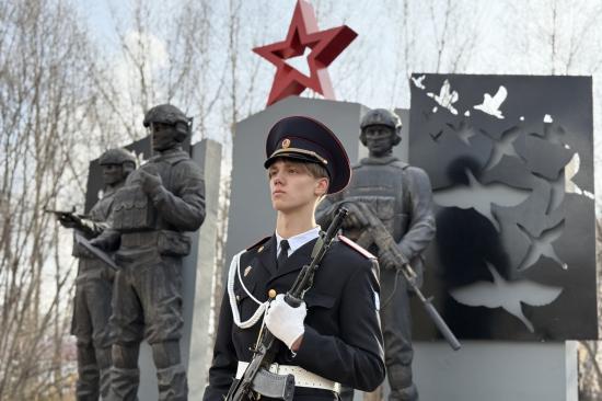 Мемориал погибшим участникам СВО открыли в Железногорске-Илимском