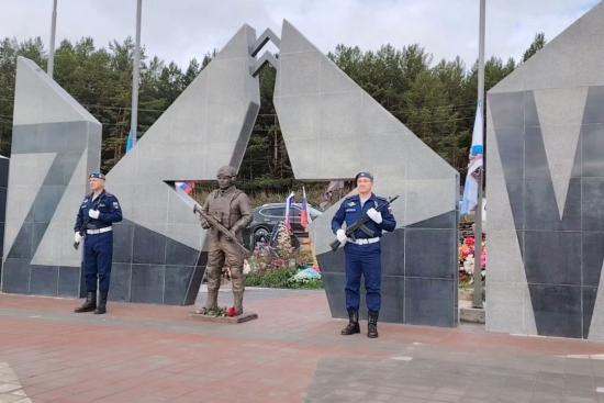 Мемориал погибшим в ходе СВО воинам открыли в Усть-Куте