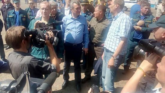 Сергей Меняйло: Ни один человек в пострадавших от затопления районах не останется без помощи