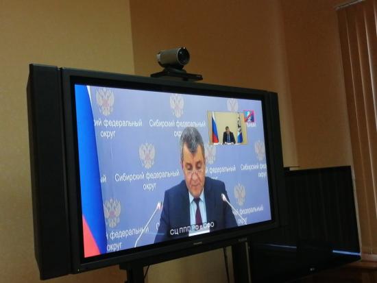 Сергей Меняйло: В каждом регионе СФО должен быть 20-ти процентный коечный запас
