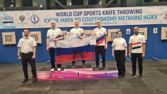 Спортсмены Прибайкалья выиграли десять медалей на Кубке мира по спортивному метанию ножа