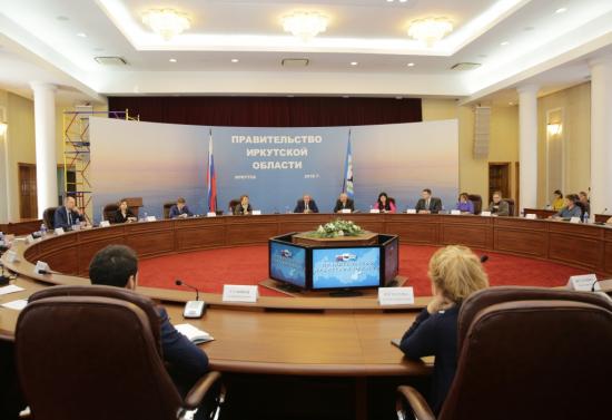 Сергей Левченко встретился с Молодежным правительством Иркутской области