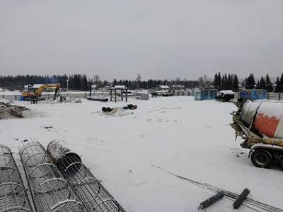 Строительство двух мостов в Чунском районе идет по графику, несмотря на морозы