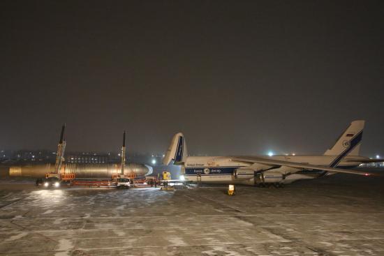 Фюзеляж самолета МС-21-300 доставлен в Жуковский для ресурсных испытаний