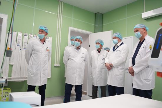 Работу нескольких медучреждений Иркутска проверил Министр здравоохранения РФ Михаил Мурашко