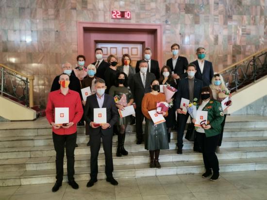 Участников Общероссийской акции взаимопомощи «#МыВместе» наградили в Иркутской области