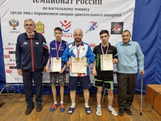 Алексей Самсонов из Приангарья победил на чемпионате России по настольному теннису среди лиц с ПОДА