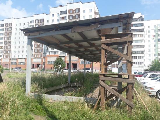Незаконный недострой демонтируют в Братске