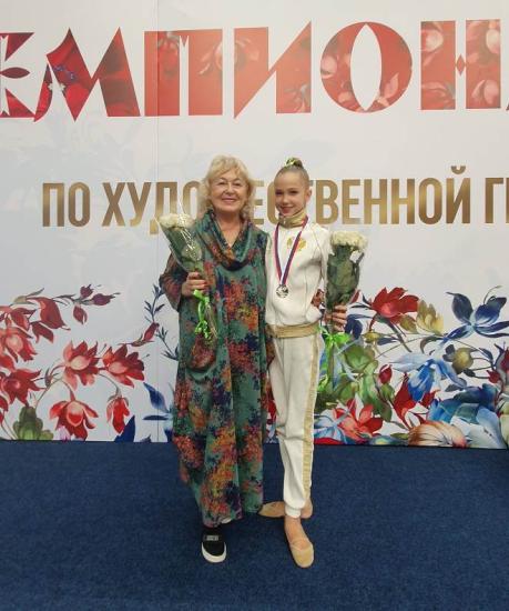 Иркутянка стала серебряным призером первенства России по художественной гимнастике