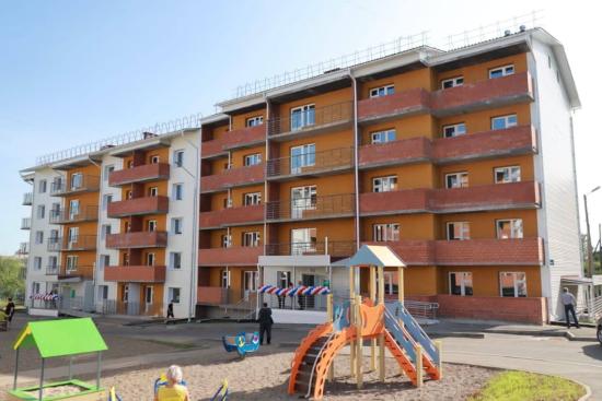 Новое жилье взамен аварийного 73 семьи Братска