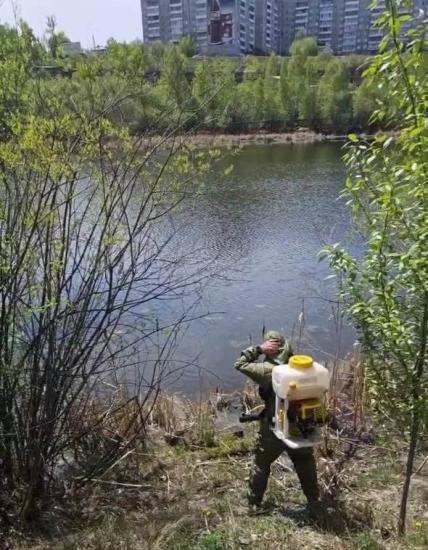 Водоемы Иркутска обработали от малярийных комаров