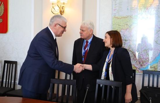Сергей Брилка встретился с наблюдателями ОБСЕ