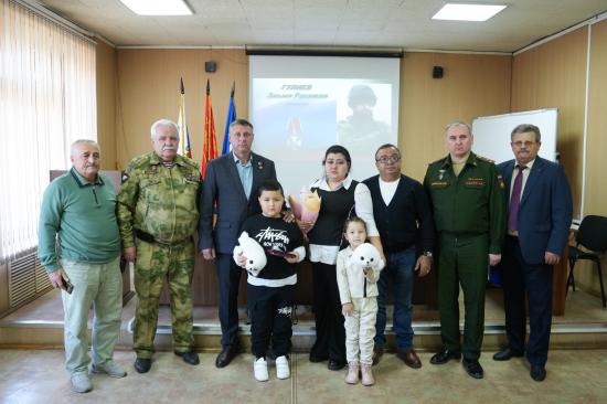 Орден Мужества передали семье погибшего на СВО Эльми Гулиева