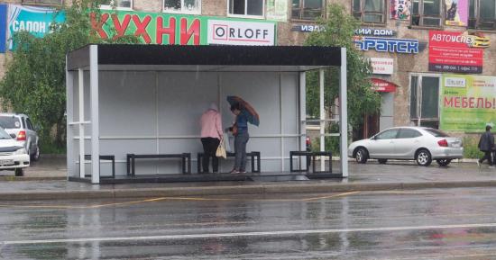 В Центральном районе Братска заменят пять остановочных павильонов