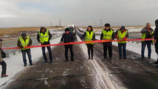 Мост через реку Ей открыли в Нукутском районе