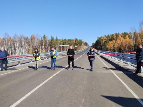 В Тулунском районе открыли два моста, восстановленных после наводнения 2019 года