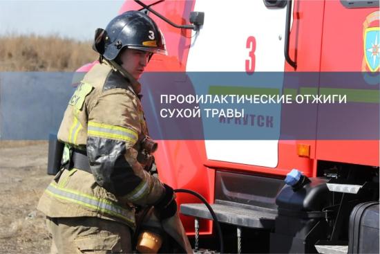 Контролируемые отжиги сухой травы начинают в Иркутске