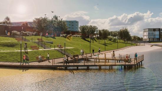 Городское озеро в Черемхове очистят от донных отложений