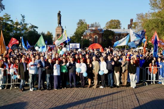Парад российского студенчества в Иркутске собрал более пяти тысяч участников