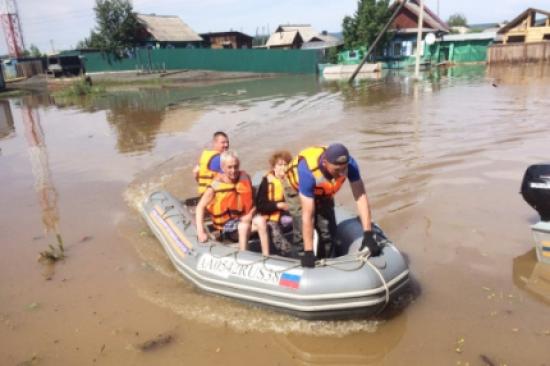 Жителей села Уйгат и деревни Кривуша Тулунского района эвакуировали 
