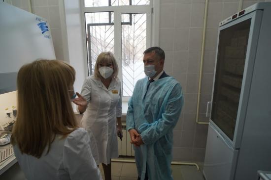ПЦР-лаборатория для исследований тестов на COVID-19 открылась в Усолье-Сибирском