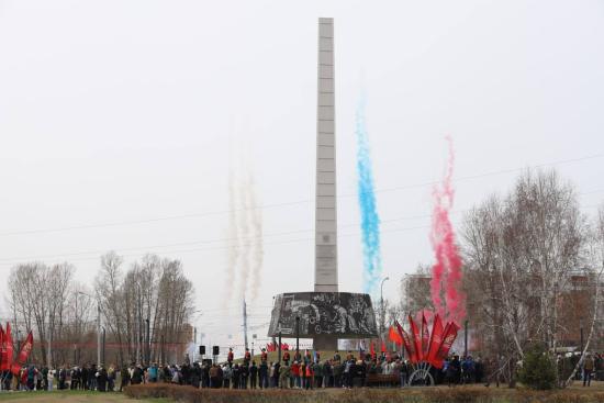 Торжественное мероприятие пройдет 1 мая у стелы «Иркутск – город трудовой доблести»
