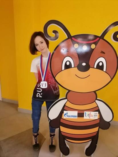 Иркутянка Полина Антипина стала двукратным серебряным призёром чемпионата России по плаванию среди лиц с ПОДА