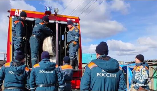 Подтопление талыми водами произошло в ряде населенных пунктов Иркутской области